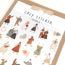 Lade das Bild in den Galerie-Viewer, COZY STICKER"PEOPLE" masking sticker