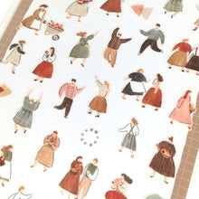 Lade das Bild in den Galerie-Viewer, COZY STICKER"PEOPLE" masking sticker