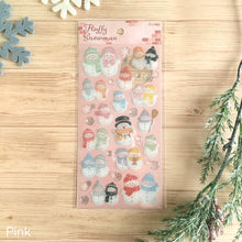 Load image into Gallery viewer, Jewel seal "Fluffy Snowman"