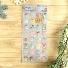 Load image into Gallery viewer, Jewel seal "Fluffy Snowman"