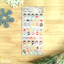 Carica l'immagine nel visualizzatore di Gallery, "Fluffy Snowman" sticker