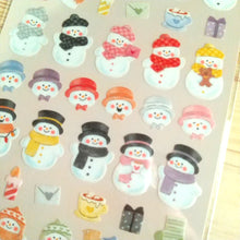 Carica l'immagine nel visualizzatore di Gallery, "Fluffy Snowman" sticker