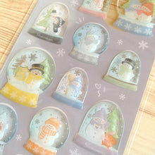 Load image into Gallery viewer, Jewel seal "Fluffy Snowman"