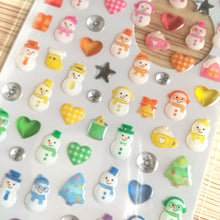 Charger l'image dans la galerie, Jewel seal "Color Snowman"