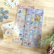 Load image into Gallery viewer, Jewel seal "Fluffy Snowman"