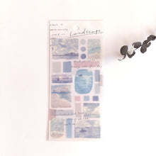 Charger l'image dans la galerie, Landscape Sticker "a morning breeze/朝風"