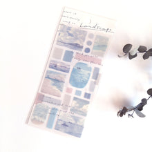 Charger l'image dans la galerie, Landscape Sticker "a morning breeze/朝風"