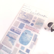 Charger l'image dans la galerie, Landscape Sticker "a morning breeze/朝風"