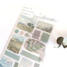 Charger l'image dans la galerie, Landscape Sticker "sunlight filtering through trees/木漏れ日"