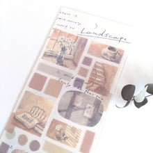 Lade das Bild in den Galerie-Viewer, Landscape Sticker "twilight/黄昏"