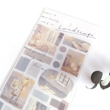 Charger l'image dans la galerie, Landscape Sticker "late at night/夜更け"