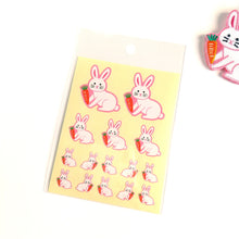 Charger l'image dans la galerie, HIGHTIDE"文具女子博" zodiac sticker ”Usagi(うさぎ)"