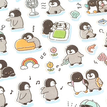 Charger l'image dans la galerie, Sticker Selection "Penguin life/Hedgehog life"