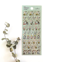 Carica l'immagine nel visualizzatore di Gallery, Snoopy ”Friends green" mini sticker