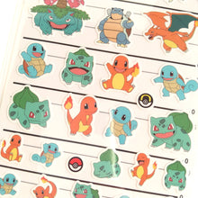 Lade das Bild in den Galerie-Viewer, 4size STICKERS Pokemon "	Kanto Region"