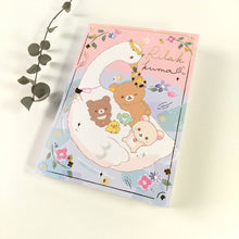 Carica l'immagine nel visualizzatore di Gallery, 2022 Dec Rilakkuma memo "Swan and Golden Flower"(Swan)