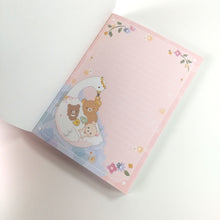 Carica l'immagine nel visualizzatore di Gallery, 2022 Dec Rilakkuma memo "Swan and Golden Flower"(Swan)
