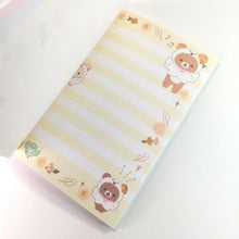 Carica l'immagine nel visualizzatore di Gallery, 2022 Dec Rilakkuma memo "Swan and Golden Flower"(Swan)