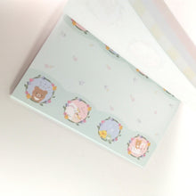 Carica l'immagine nel visualizzatore di Gallery, 2022 Dec Rilakkuma memo "Swan and Golden Flower"(Swan)