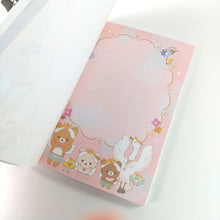 Lade das Bild in den Galerie-Viewer, 2022 Dec Rilakkuma memo "Swan and Golden Flower"(Scene)