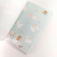Lade das Bild in den Galerie-Viewer, 2022 Dec Rilakkuma memo "Swan and Golden Flower"(Scene)