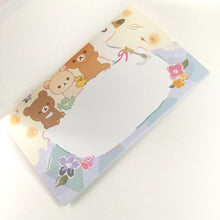 Lade das Bild in den Galerie-Viewer, 2022 Dec Rilakkuma memo "Swan and Golden Flower"(Scene)