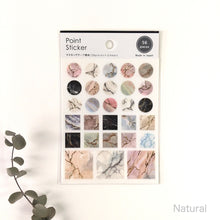 Load image into Gallery viewer, Point  Sticker "Natural/Colorful"