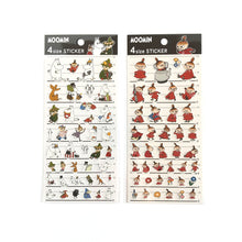 Lade das Bild in den Galerie-Viewer, 4size STICKERS moomin "chracter mix"  from Japan