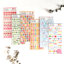 Charger l'image dans la galerie, chocotto seal "Simple design" mini sticker from Japan<GAIA>