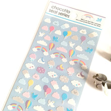 Charger l'image dans la galerie, chocotto seal "Simple design" mini sticker from Japan<GAIA>