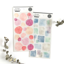 Load image into Gallery viewer, Sticker Selection "Fluctuation" Washi sticker