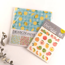 Charger l'image dans la galerie, Masking Die Cut seal , tracing sticker "Fruit marche"