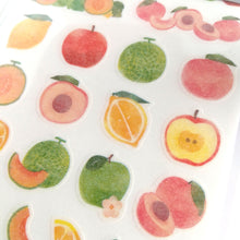 Charger l'image dans la galerie, Masking Die Cut seal , tracing sticker "Fruit marche"
