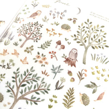 Lade das Bild in den Galerie-Viewer, in the forest sticker "owl" masking sticker