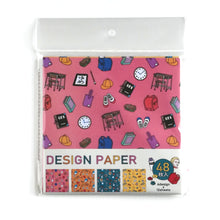 Load image into Gallery viewer, Design Paper"Retro Stationery"Origami, Chiyogami
