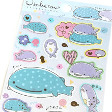 Carica l'immagine nel visualizzatore di Gallery, 2021 April New product Jinbe san sticker "Jinbei and Shark"