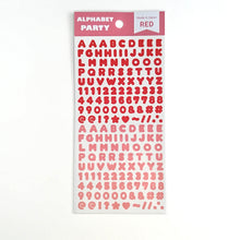 Carica l'immagine nel visualizzatore di Gallery, ALPHABET PARTY sticker