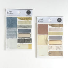 Charger l'image dans la galerie, Label Sticker "Paper material"(Blue/Pink)
