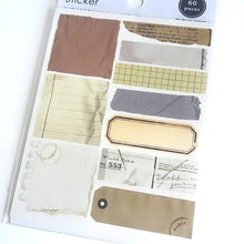 Charger l'image dans la galerie, Label Sticker "Paper material"(Blue/Pink)