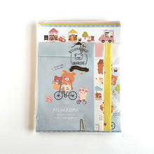 Load image into Gallery viewer, 2021 July Rilakkuma letter writing set "Rilakkumarche"