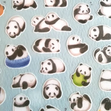 Charger l'image dans la galerie, Mame Mame Animal sticker (Panda)masking sticker