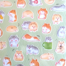 Load image into Gallery viewer, Mame Mame Animal sticker (Hamster)masking sticker
