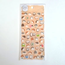 Load image into Gallery viewer, Mame Mame Animal sticker (Hedgehog)masking sticker