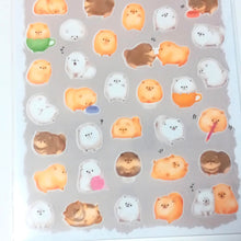 Load image into Gallery viewer, Mame Mame Animal sticker (Pomeranian)masking sticker
