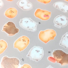 Load image into Gallery viewer, Mame Mame Animal sticker (Pomeranian)masking sticker