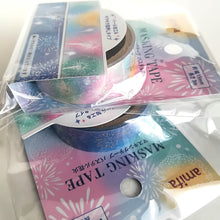 Carica l'immagine nel visualizzatore di Gallery, Masking tape"firework"(Pastel/Blue) washi tape