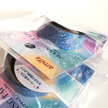 Carica l'immagine nel visualizzatore di Gallery, Masking tape"firework"(Pastel/Blue) washi tape