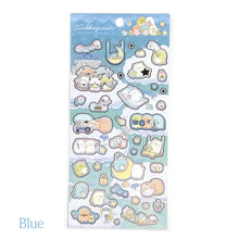 Load image into Gallery viewer, Sumikkogurashi sticker "Starry sky walk" (Blue)