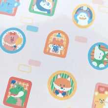 Load image into Gallery viewer, Design Paper "Yippee!" origami, Chiyogami