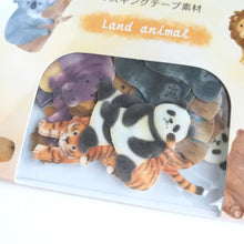 Charger l'image dans la galerie, Animal flake sticker(Land/Marine/Small/Bird)